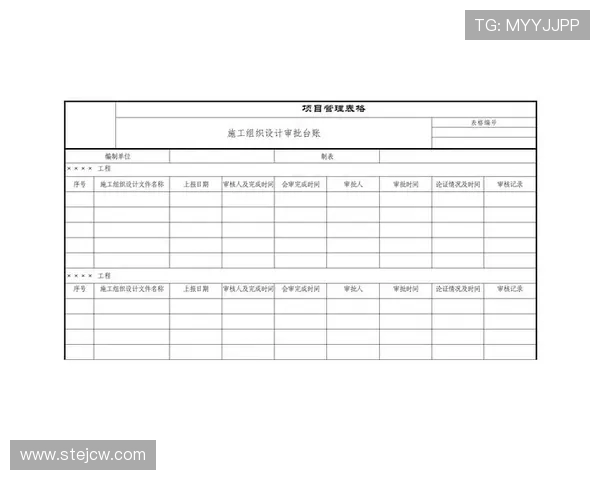 工地施工组织设计审批表